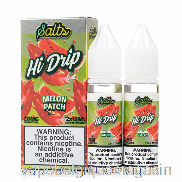 Vape Belgique Patch Melon - Sels Hi-drip - 30ml 20mg